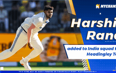 Harshit Rana Joins Team India Ahead of First Test Against England in Headingley